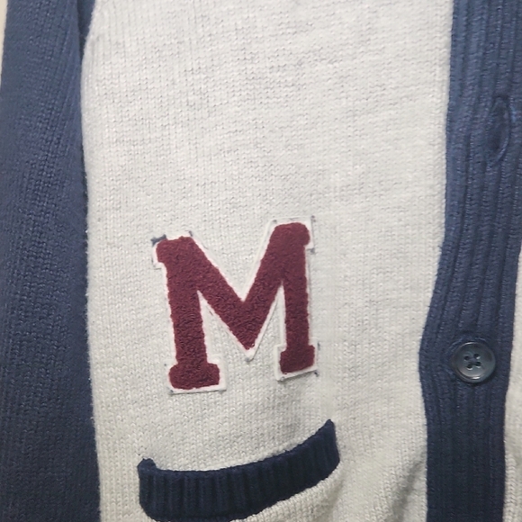 Janie and Jack Gray Knit Cardigan - Picture 5 of 8